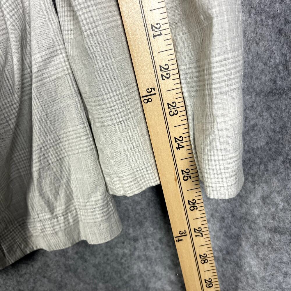 Kroon Seersucker Blazer Mens 48R Gray Glen Check Cotton Linen Unstructured - Picture 10 of 16